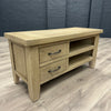 Suffolk Oak TV Unit - Standard - Showroom Clearance