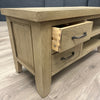 Suffolk Grey Oak - Standard TV Unit (Showroom Clearance)