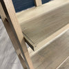 Suffolk Grey Oak - Large Leaner Bookcase