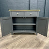 Modena Oak & Grey - Sideboard, 2 Door 2 Drawer