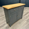 Modena Oak & Grey - Sideboard, 2 Door 2 Drawer