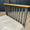 Modena Oak & Grey Painted Bed Frame - 3ft (90cm) Single