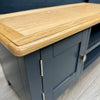 Modena Oak & Grey - Standard TV Unit