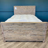 Harringay Haymarket Reclaimed Timber - 4ft6 Double Bedframe (Showroom Clearance)