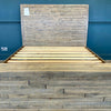 Harringay Reclaimed Timber - 4ft6 Double Bedframe (Showroom Clearance)