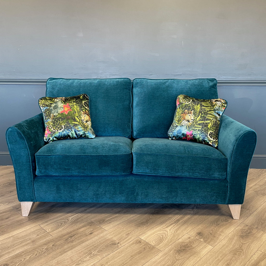 Fairfield Sofa 2 Seater Villa Teal Sold The Oak Outlet Co