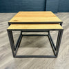 Soho Industrial Oak - XL Nest of 2 Tables (Showroom Clearance)