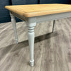 Chalford Oak & Painted - 1.3m Extending Dining Table, PLUS 4x Fabric Chairs