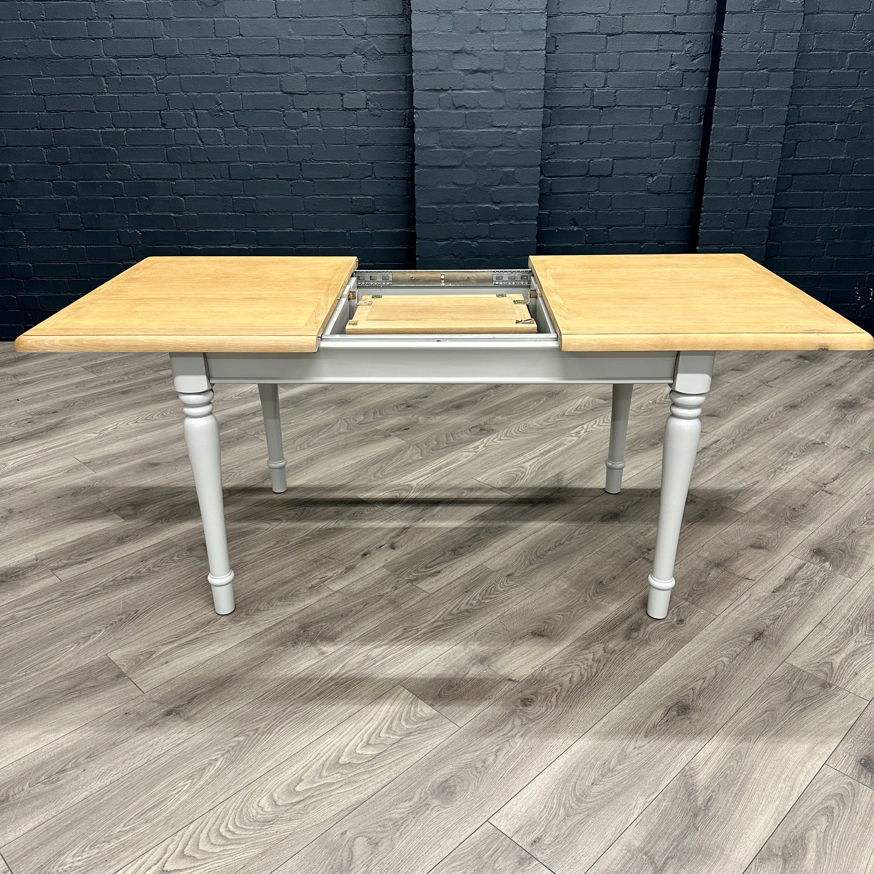 Chalford Oak & Painted - 1.3m Extending Dining Table