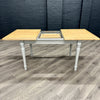 Chalford Oak & Painted - 1.3m Extending Dining Table, PLUS 4x Fabric Chairs
