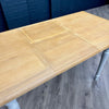 Chalford Oak & Painted - 1.3m Extending Dining Table, PLUS 4x Fabric Chairs