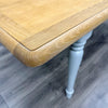 Chalford Oak & Painted - 1.3m Extending Dining Table, PLUS 4x Fabric Chairs