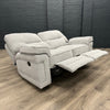 Plaza Sofa - 2 Seater Electric Recliner - Cooper Silver