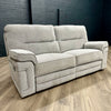 Plaza Sofa - 3 Seater Electric Recliner - Cooper Silver (Sold)