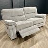 Plaza Sofa - 3 Seater Electric Recliner - Cooper Silver (Sold)