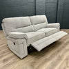 Plaza Sofa - 3 Seater Electric Recliner - Cooper Silver (Sold)