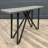 Mint Collection - Salerno Console Table - Matt Dark Grey