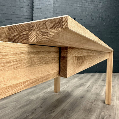 Oslo Premium Oak - XL Extending Dining Table, PLUS 6x Solid Oak Chairs