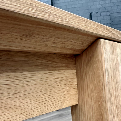 Oslo Premium Oak - XL Extending Dining Table, PLUS 6x Solid Oak Chairs