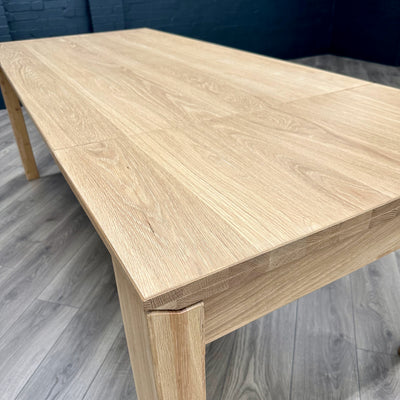 Oslo Premium Oak - XL Extending Dining Table, PLUS 6x Solid Oak Chairs