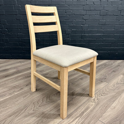 Oslo Premium Oak - XL Extending Dining Table, PLUS 6x Solid Oak Chairs