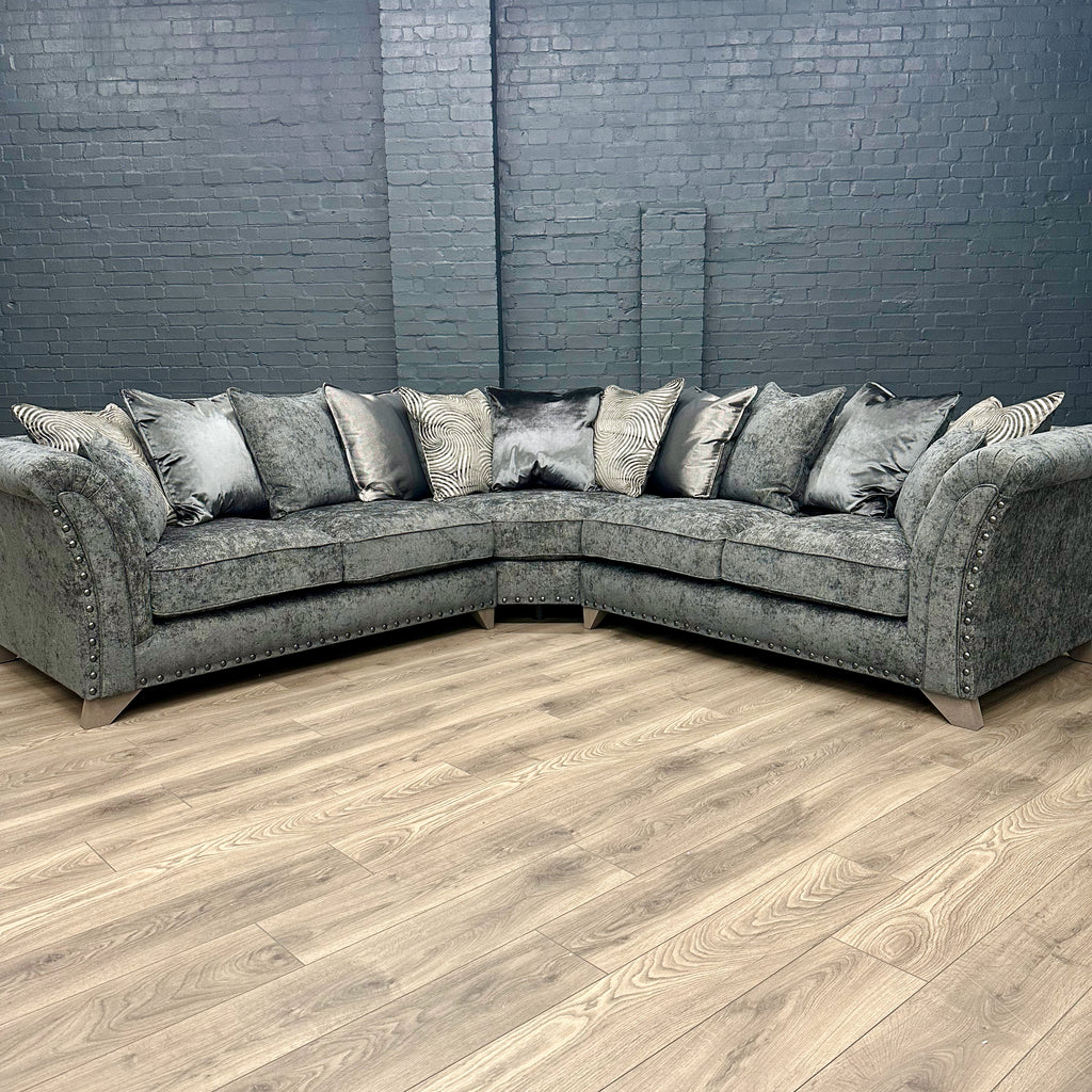 Vesper Sofa Corner Coco Plain shop Charcoal