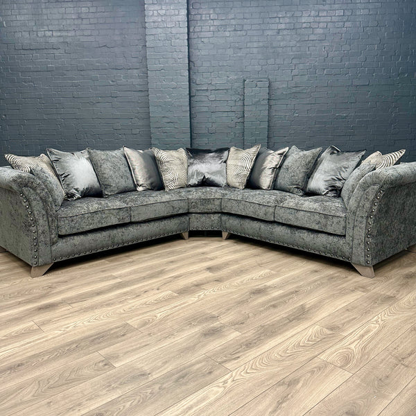 Vesper Sofa 2 Corner 2 Coco Plain Charcoal Sold