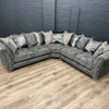 Vesper Sofa - 2 Corner 2 - Coco Plain Charcoal (Sold)