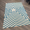Plantation Rug Freddie Rug 150cmx230cm - Sky Blue - Showroom Clearance