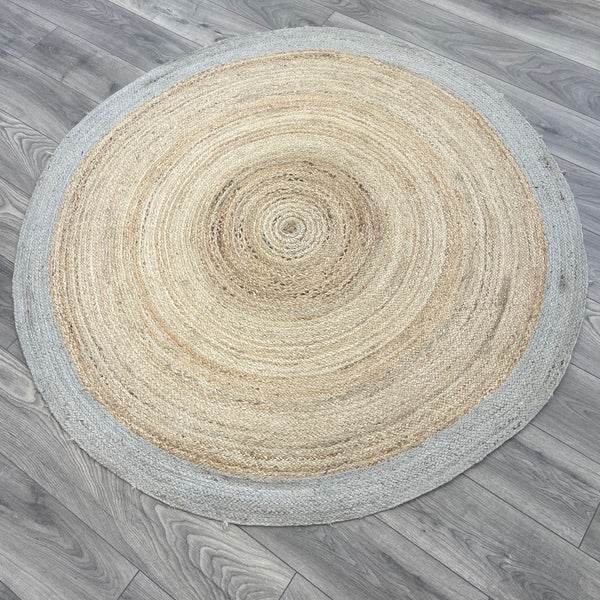 Faro Rug Round - 160cm - Natural - Showroom Clearance