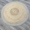 Faro Rug Round - 160cm - Natural - Showroom Clearance