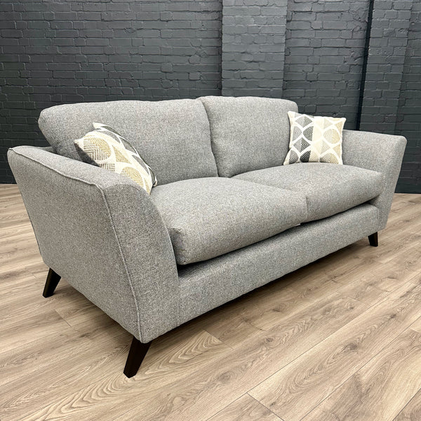 Kent Sofa 3 Seater Standard Back Hera Charcoal The Oak Outlet Co.