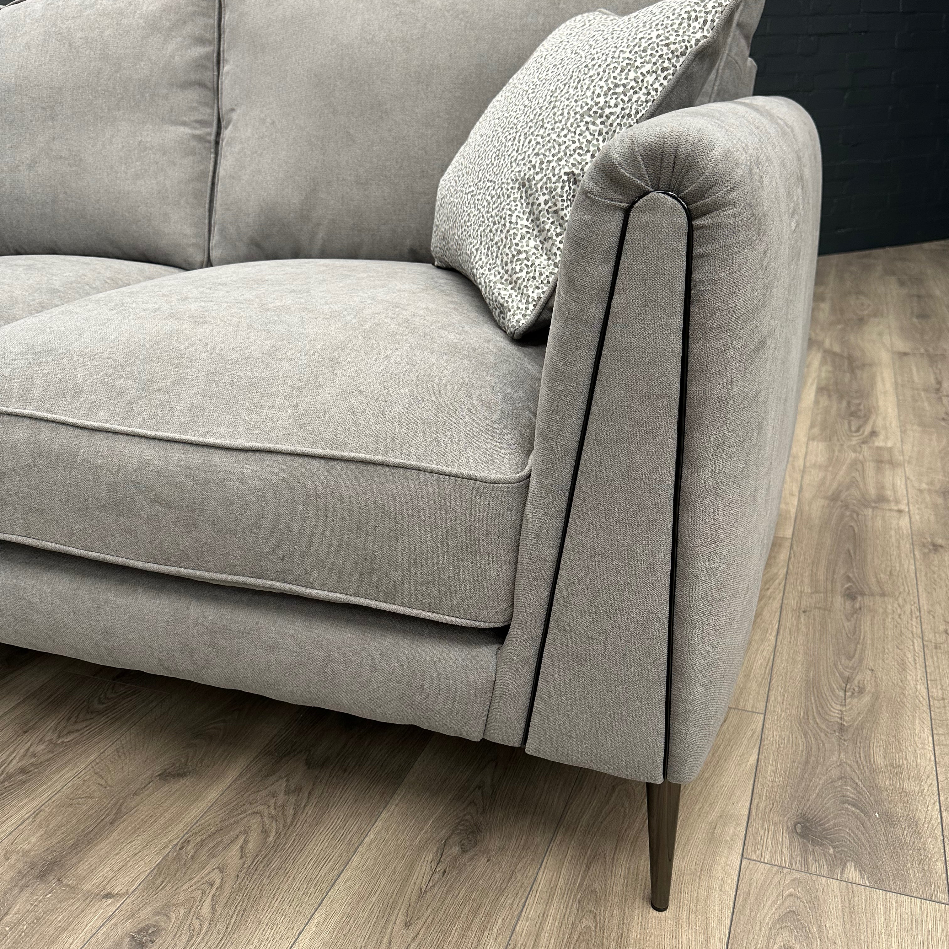 Harlow Sofa - 1 Corner 2 - Cosmo Pewter