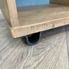 Reclaimed Wood Lamp Table / Bedside (Showroom Clearance)