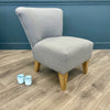 George Accent Chair - Portia Slate (Showroom Clearance)