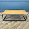 Soho Industrial Oak - Large Coffee Table (Showroom Clearance)