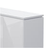 Mint Collection - Livorno 3 Door Sideboard - Gloss Grey