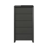 Mint Collection - Arezzo 5 Drawer Narrow Chest - Matt Dark Grey