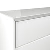 Mint Collection - Arezzo 6 Drawer Chest - Gloss White