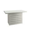 Mambo Santorini Bar Table - Grey with Plain Top