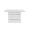 Mambo Santorini Bar Table - White with Plain Top