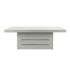 Mambo Del Mar Coffee Table - Grey with Plain Top