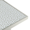 Mambo Del Mar Coffee Table - Grey with Patterned Top