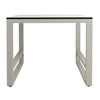 Mambo Del Mar Side Table - Grey with Plain Top