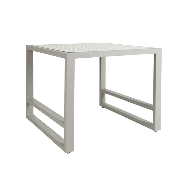 Mambo Del Mar Side Table - Grey with Patterned Top