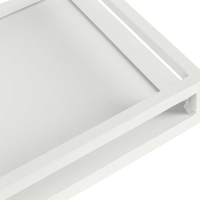 Mambo Del Mar Garden Furniture - Aluminium Tray - White