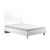Mint Collection - Arezzo 4ft6 Double Bed - Gloss White
