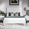 Mint Collection - Arezzo 4ft6 Double Bed - Gloss White