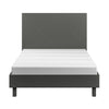 Mint Collection - Arezzo 4ft6 Double Bed - Matt Dark Grey