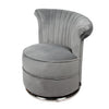 Mint Collection - Curved Back Chair - Grey